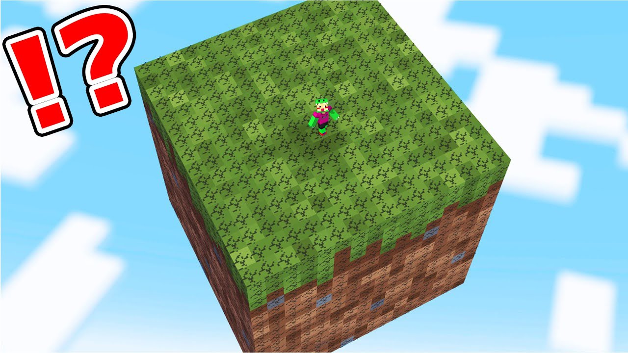 巨大なブロックだらけの世界でサバイバル！？【まいくら・マイン