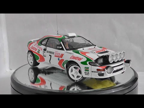 こたプラ】1/24 ﾀﾐﾔ社製 ﾄﾖﾀ ｾﾘｶGT-FOUR ｶｽﾄﾛｰﾙｾﾘｶ '93ﾓﾝﾃｶﾙﾛﾗﾘｰ優勝車