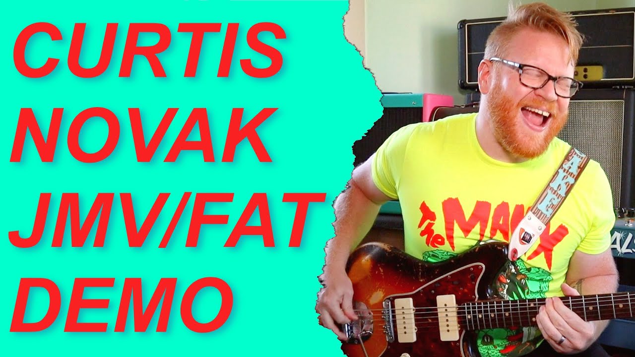 Curtis Novak JM-V and JM-FAT Demo & AVRI62 Jazzmaster Comparison