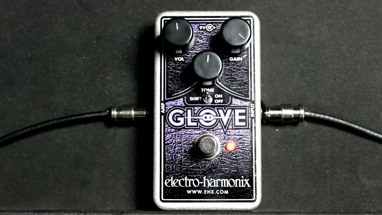 日本語字幕】Electro Harmonix OD Glove MOSFET Overdrive Distortion