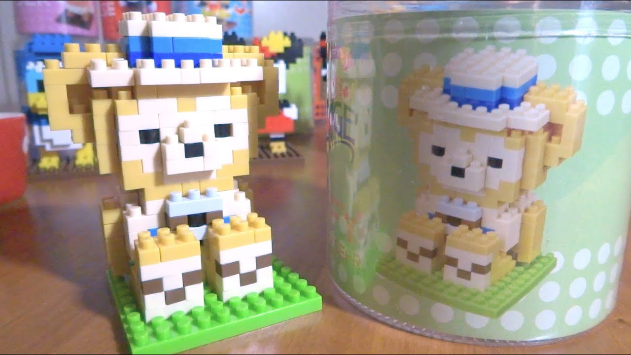 完売！】ついに ダッフィー 登場！！ディズニー ナノブロック