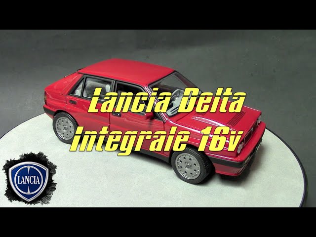 1/18 Lancia Delta Integrale 16v by Sun Star, Review - YouTube