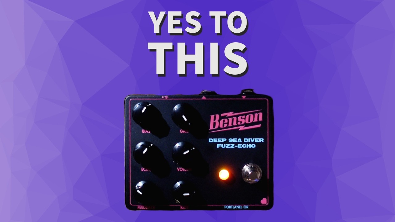 Deep Sea Diver Fuzz-Echo by Benson Amps - YouTube