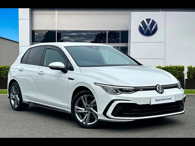 Approved Used Volkswagen Golf 8 R-Line 1.5TSI 130 in Pure White