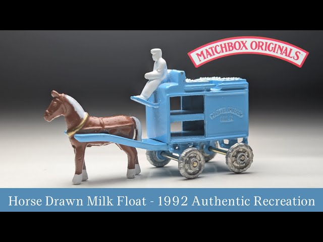 Matchbox Originals - Horse Drawn Milk Float - 1992 Authentic