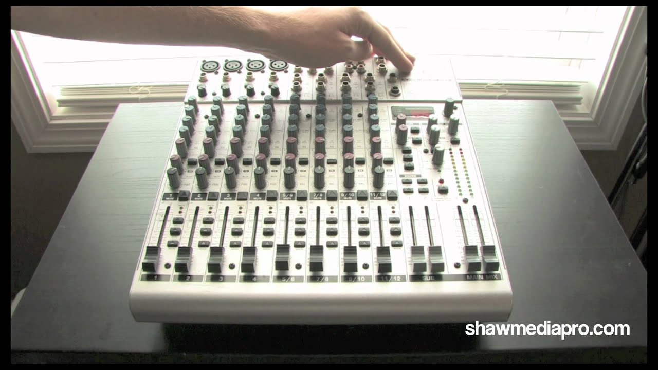 Beheringer Eurorack UB1622FX Pro Mixer: Review - YouTube