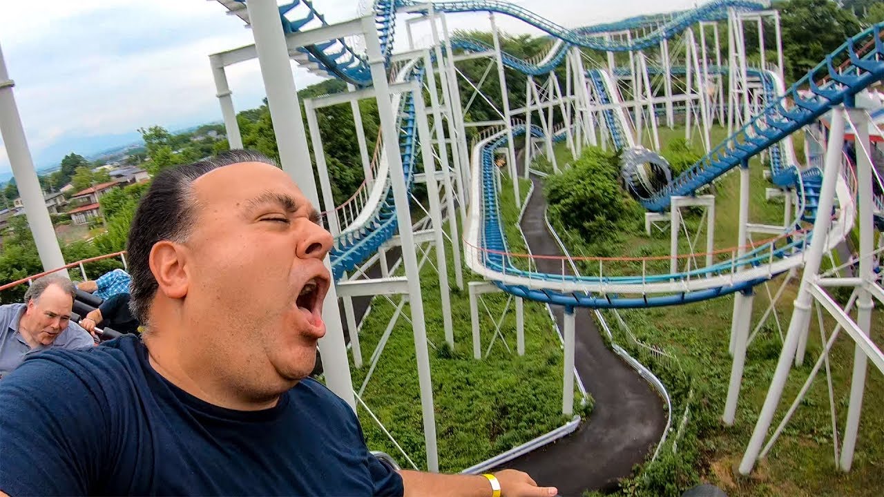 Riding a Weird & Screwed Up Roller Coaster in Japan! Jet Corster