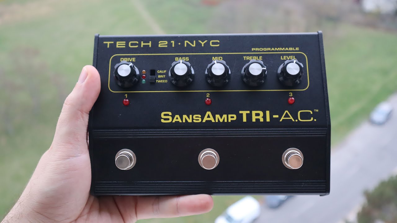 Tech 21 SansAmp TRI A.C. Review & Sound Demo - YouTube