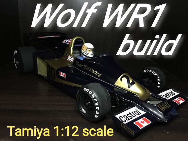 WOLF WR1 1977 Tamiya 1:12 Scale Model Kit - YouTube