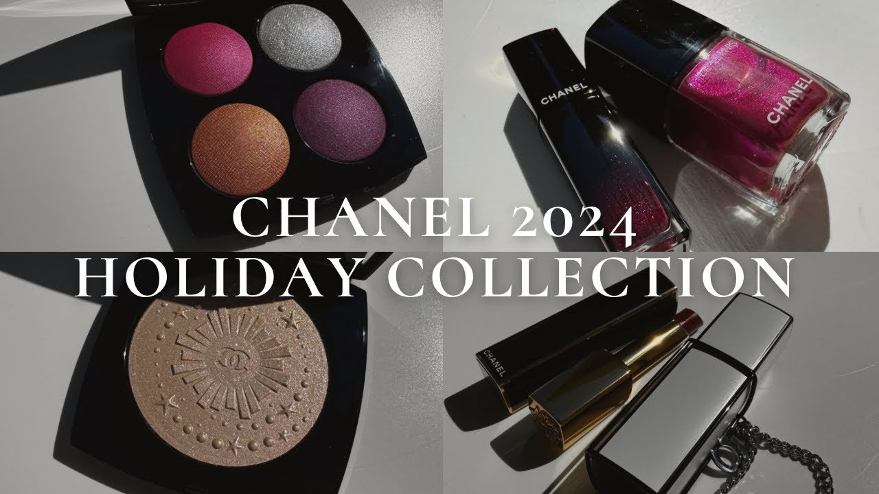 シャネル【2024ホリデー】メタリックピンクの世界観が超絶すてき - YouTube