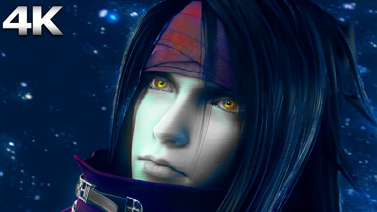 DIRGE OF CERBERUS: FINAL FANTASY VII All Cutscenes (AI UPSCALE