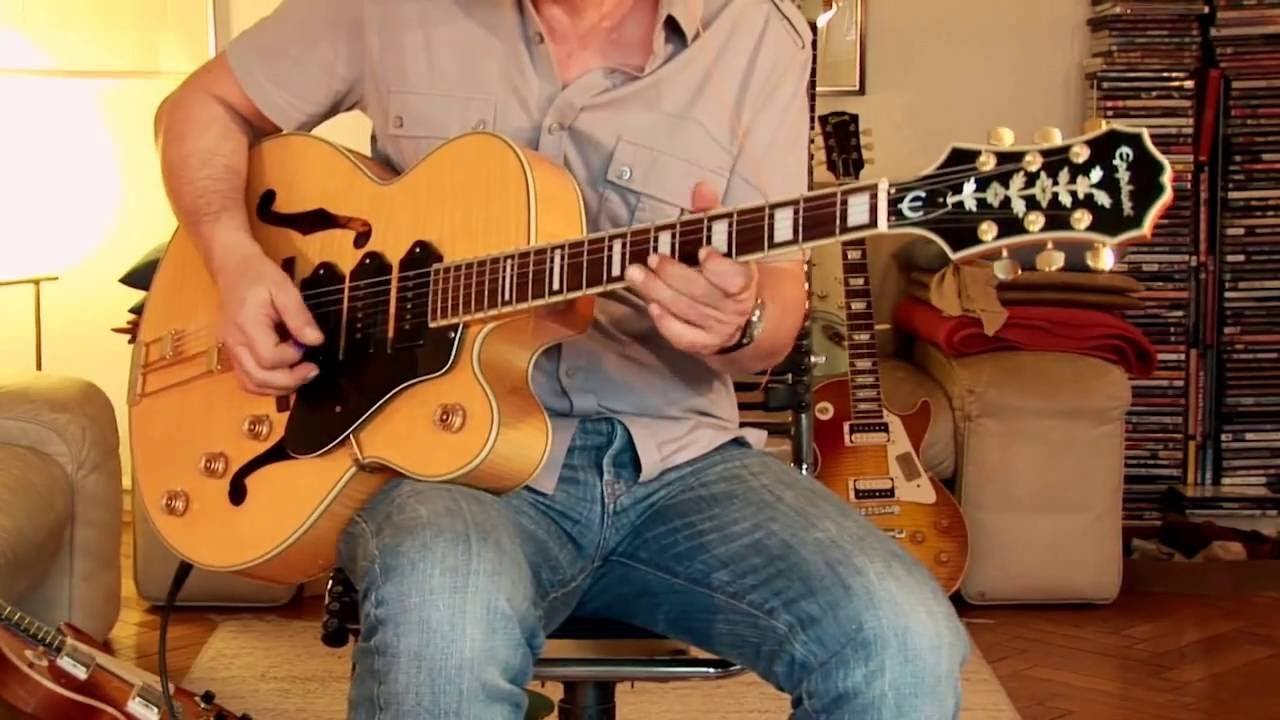 Epiphone Zephyr Blues Deluxe, Part1 - YouTube