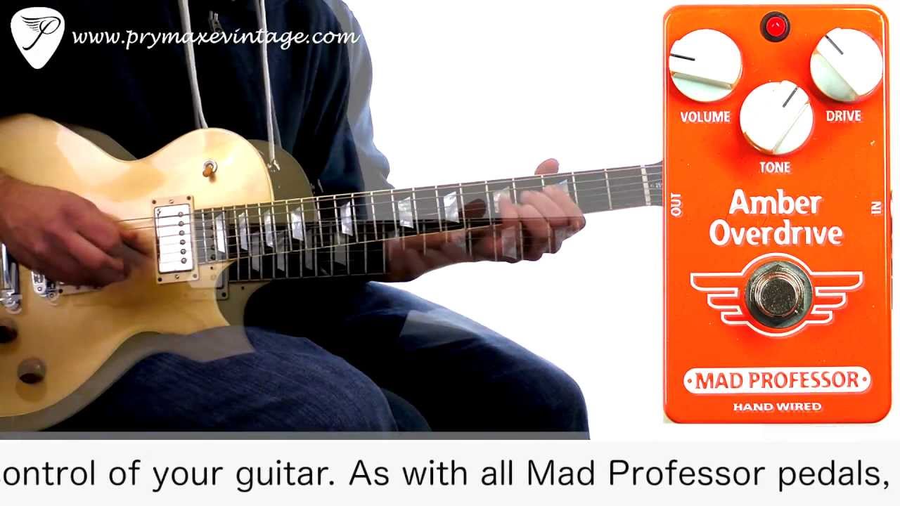 MAD PROFESSOR New Amber Overdrive【Supernice!エフェクター】