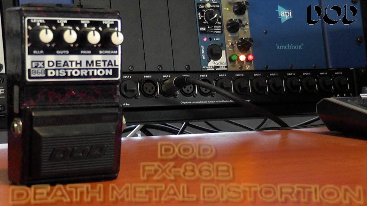 How Bad Is It? DOD FX-86B Death Metal Distortion - YouTube