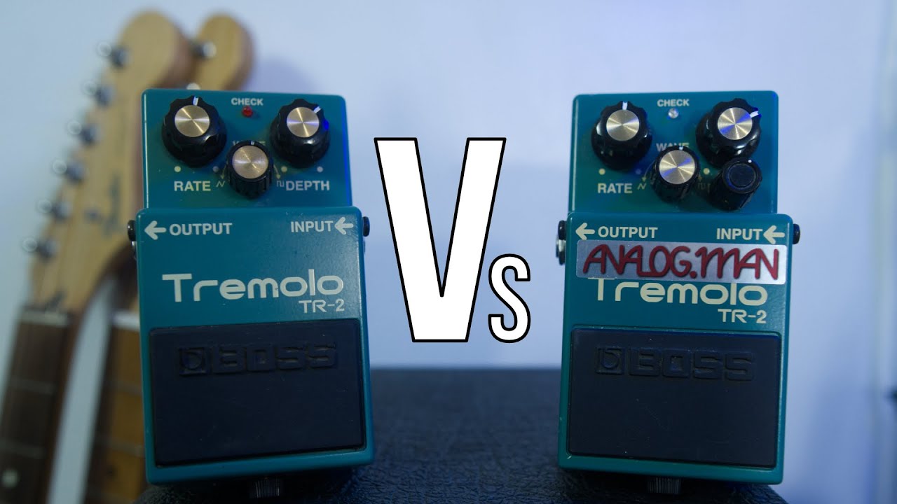 Boss TR-2 Vs Analog.man modified Boss TR-2.. Worth it? - YouTube