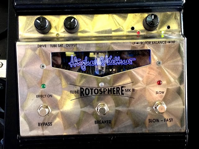 hughes and kettner tube rotosphere mk2 mk ii guitar effect pedal