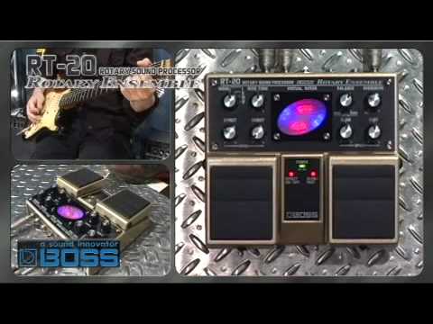 BOSS RT-20 Rotary Ensemble [BOSS Sound Check] - YouTube