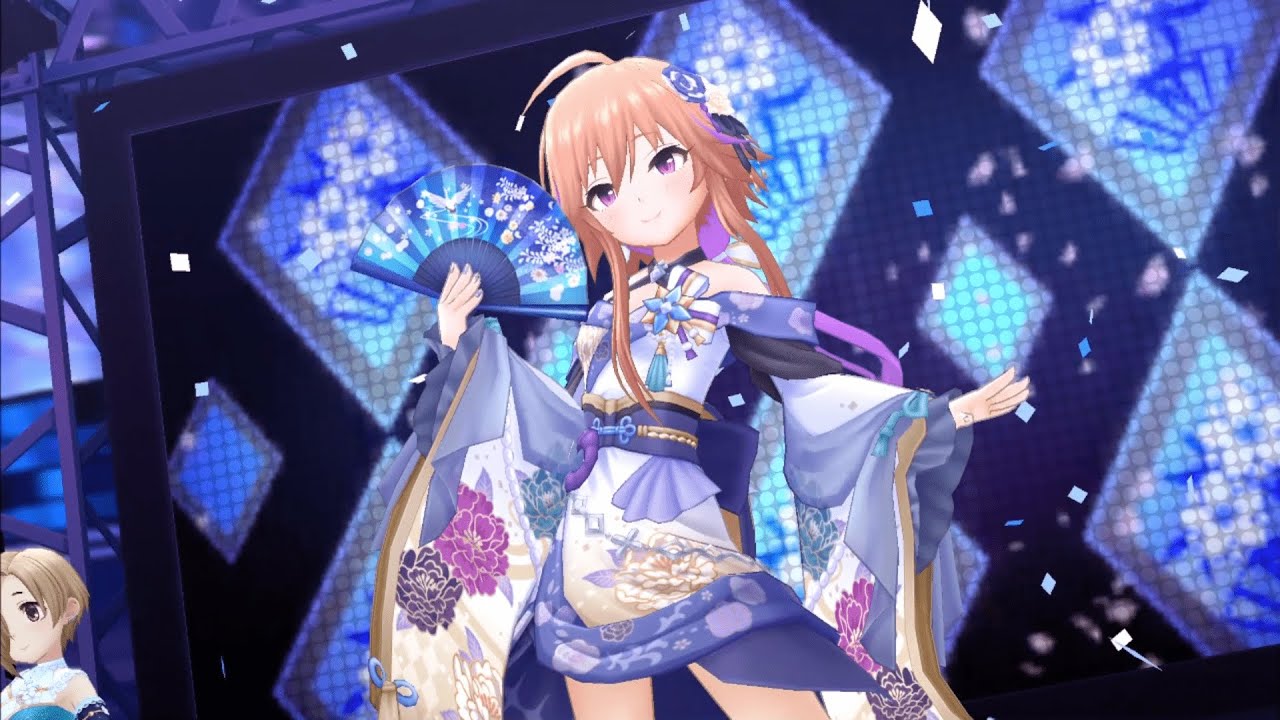 デレステMV】青の一番星 / お正月限定SSR［ゆららに待つ宵］二宮飛鳥