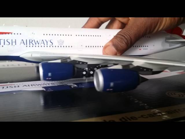 Gemini 200 British Airways A380-800 Review - YouTube