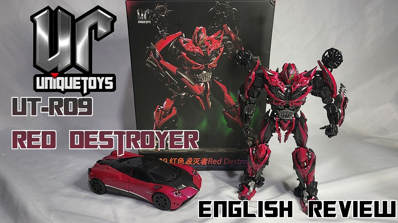 Video Review - Unique Toys - UT-R09 - Red Destroyer - YouTube