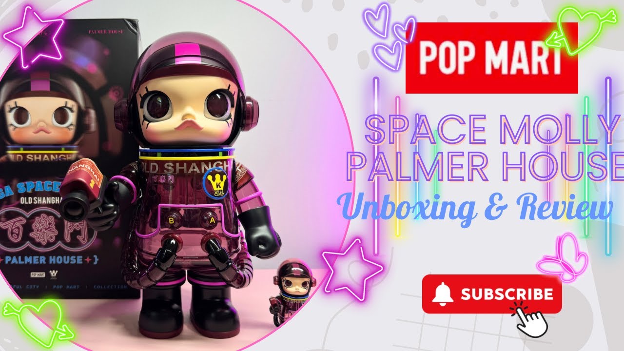 Unboxing the Future: POPMART's Space Molly Palmer House - YouTube
