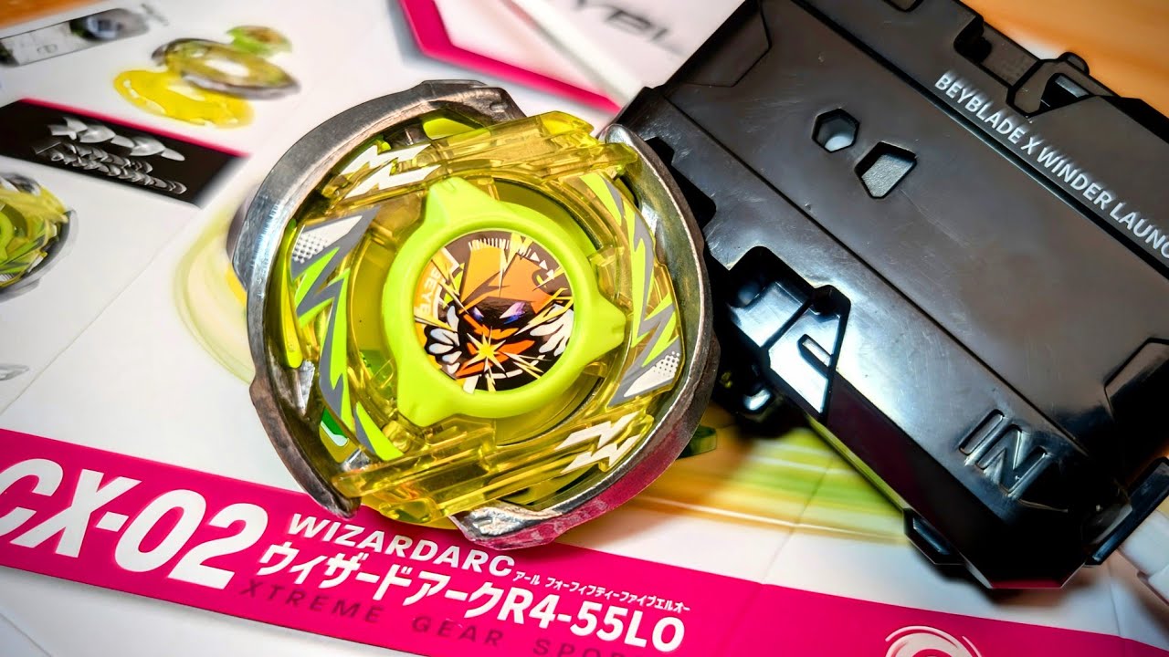 CX-02 Wizard Arc R4-55LO Beyblade X WIZARDARC R4-55LO BEYBLADE X