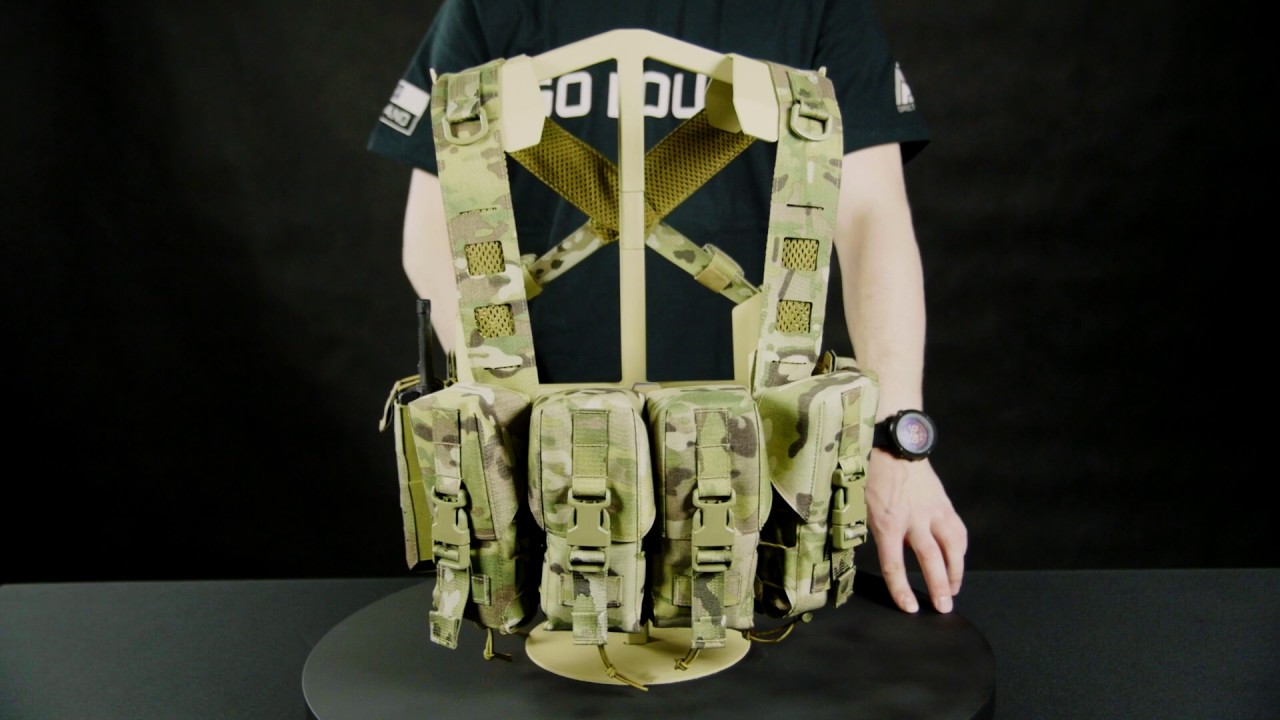 TYPHOON Chest Rig Coyote Brown - DIRECT ACTION