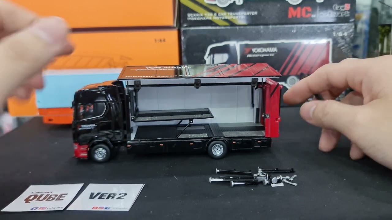 FirstLook GCD Scania S730 Double Deck Gull Wing Tow Truck Yokohama