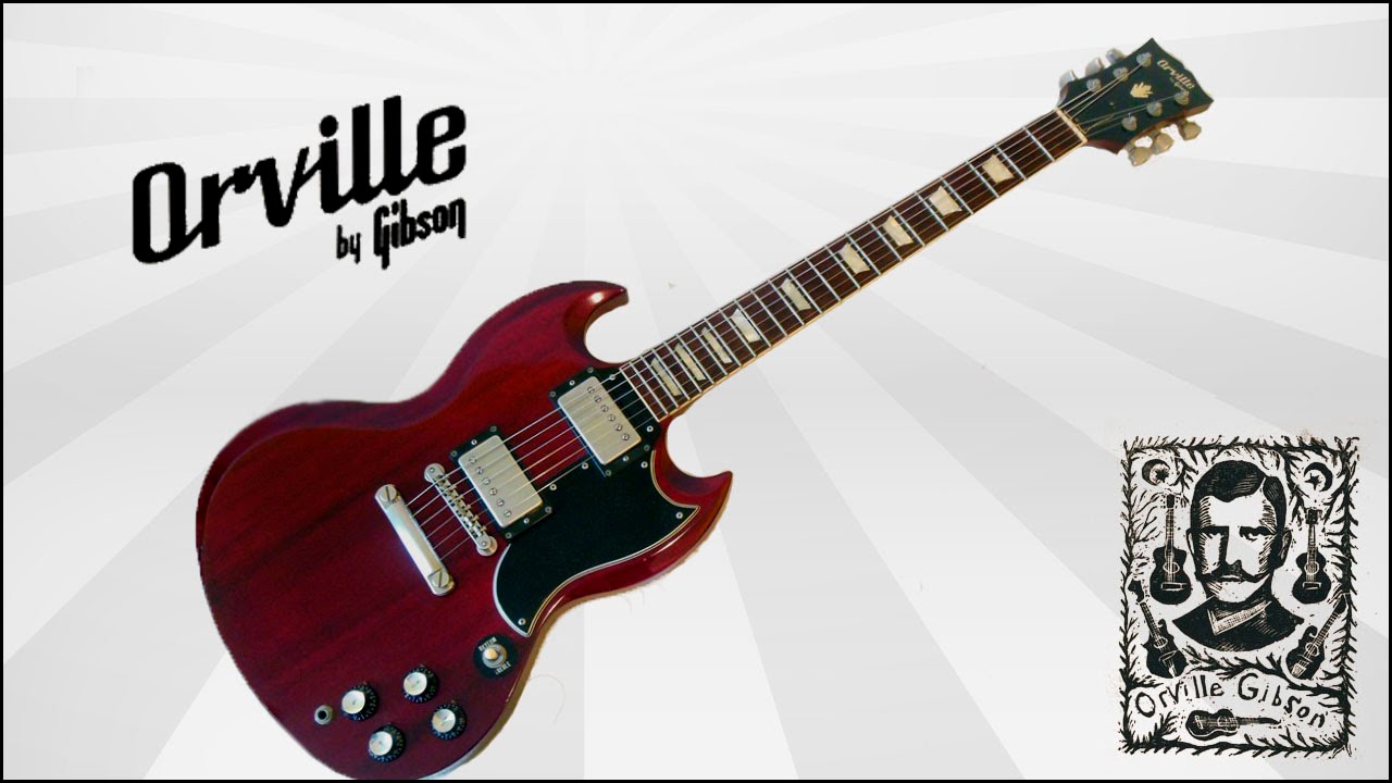 Orville by Gibson SG (Japan, 1988) - demo by Nick Percev - YouTube