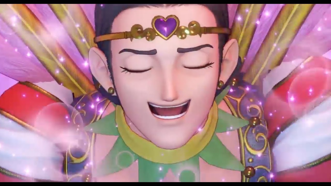 ドラクエ11 「笑顔は世界を救う♡」シルビアねえさん連携技集w - YouTube