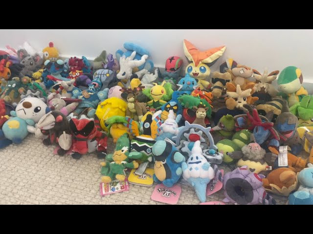 Pokemon Plush Collection - 2024 - YouTube