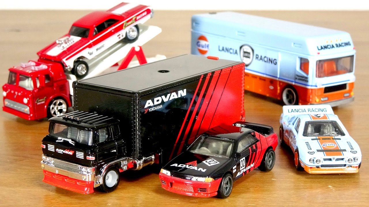 Yokohama Tire ADVAN and Gulf I like this series ☆ Hot Wheels Team