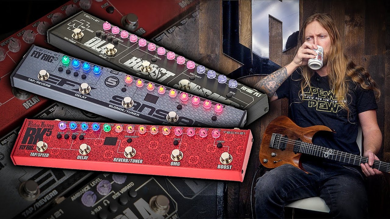 TECH21 FLY RIG5 V2 歪み系 マルチエフェクター