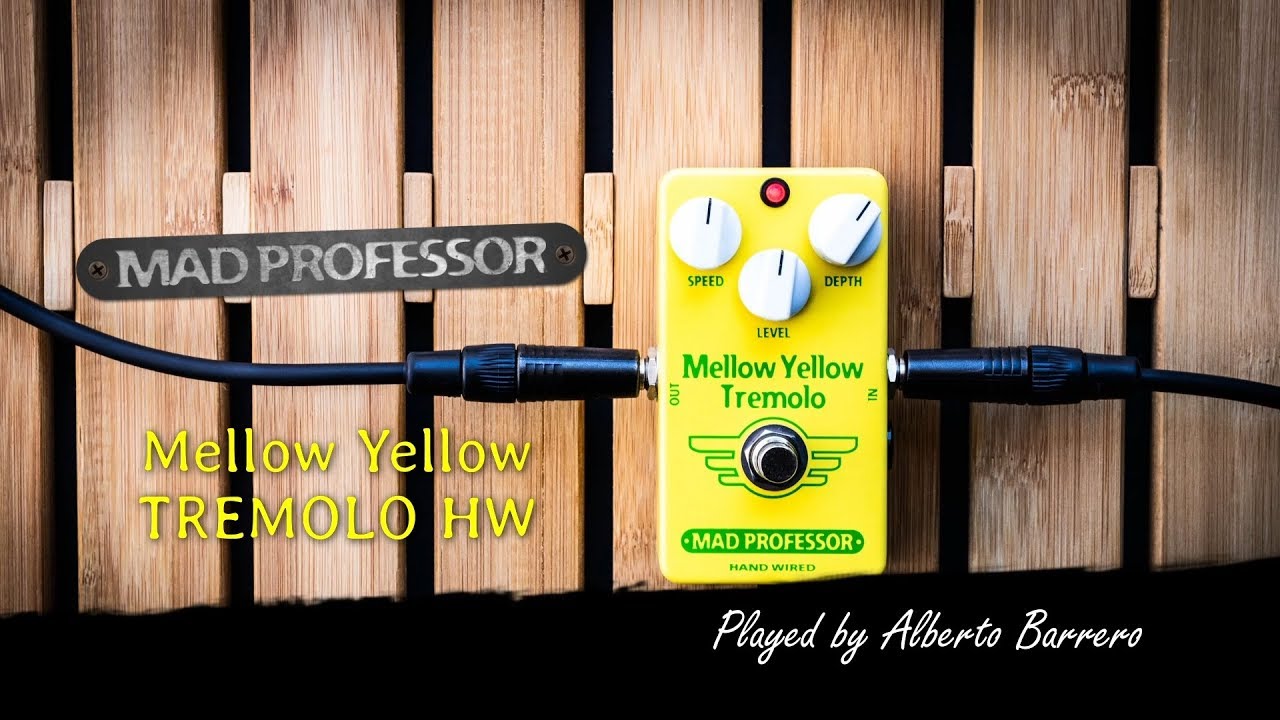 Mad Professor 顫音效果器Mellow Yellow Tremolo (Hand Wire