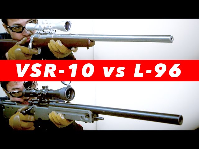 Tokyo Marui VSR-10 vs L96 AWS Sniper Rifle Showdown! #123 - YouTube
