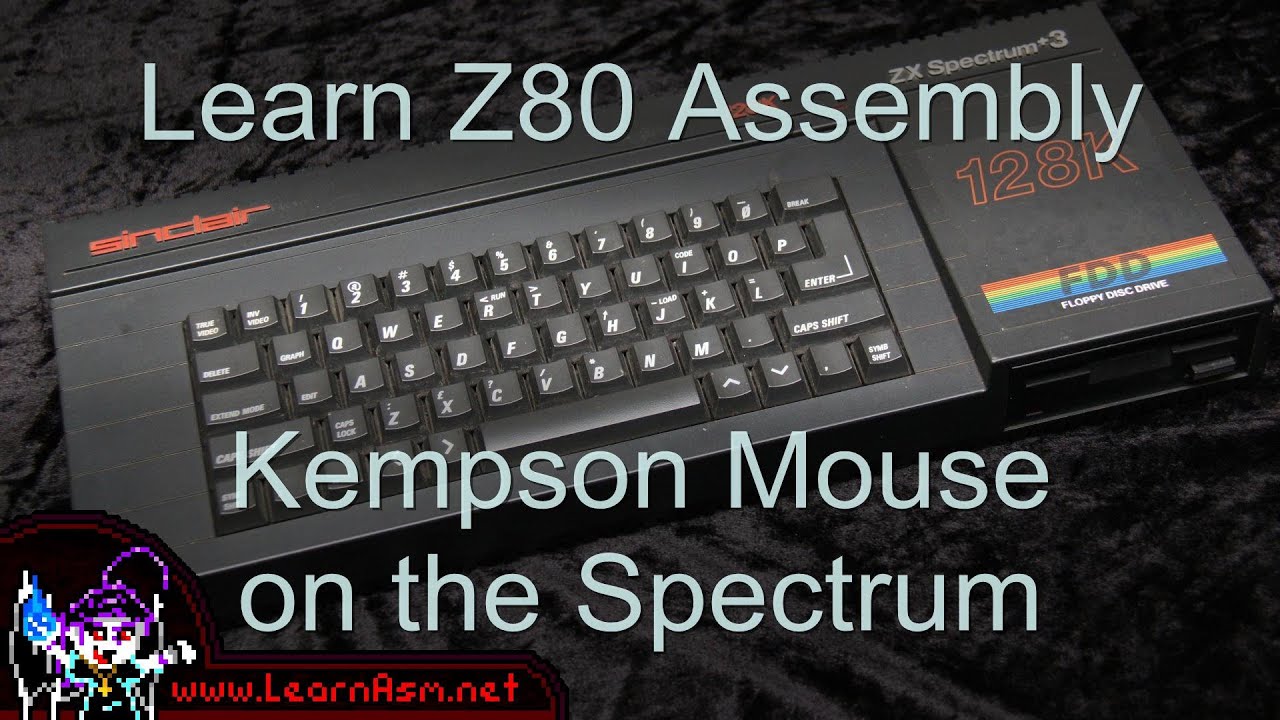 Lesson P63 - Kempston Mouse reading on the ZX Spectrum + SpecNEXT