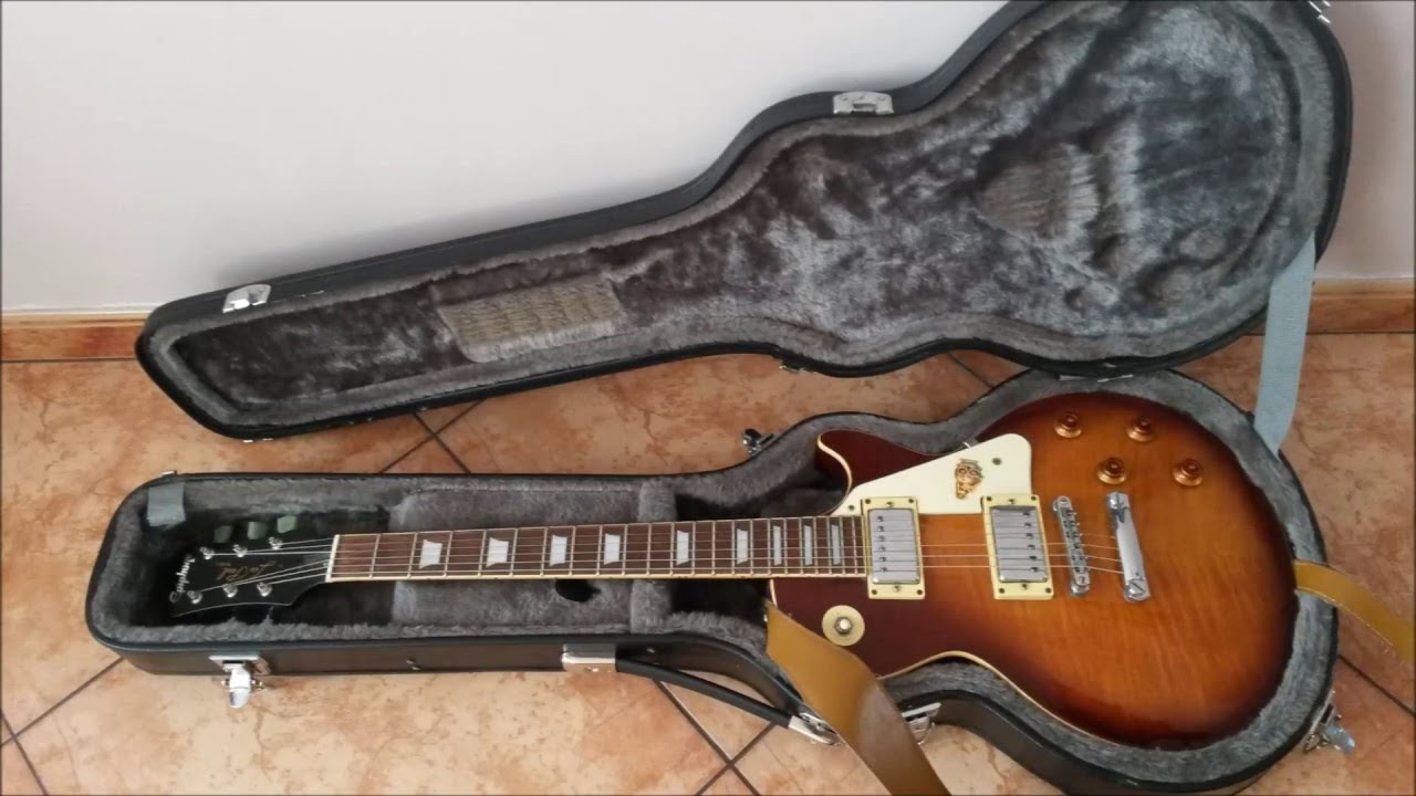 Epiphone Les Paul Standard made in Korea 1995 - YouTube
