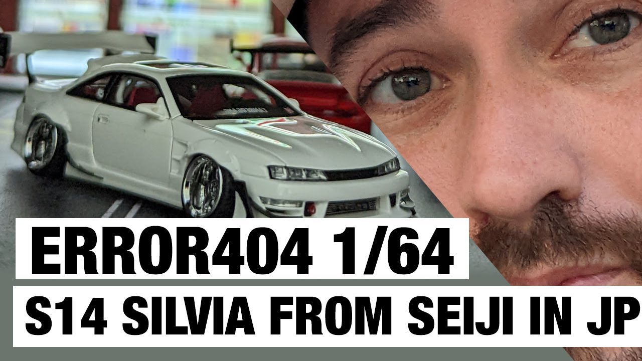 Diecast: Seiji Ookawara S14 Silvia by Error404 Model Car [1/64