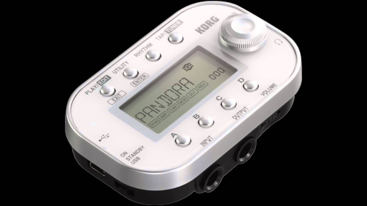 KAOS Gear Demo - Korg Pandora Mini - YouTube
