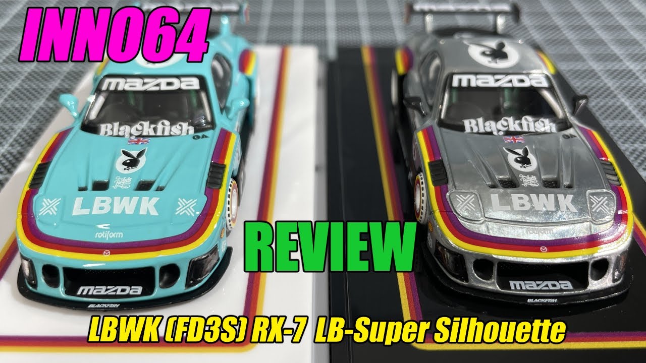 INNO64 Mazda RX-7 FD3S LBWK Super Silhouette – Exclusive vs Chase