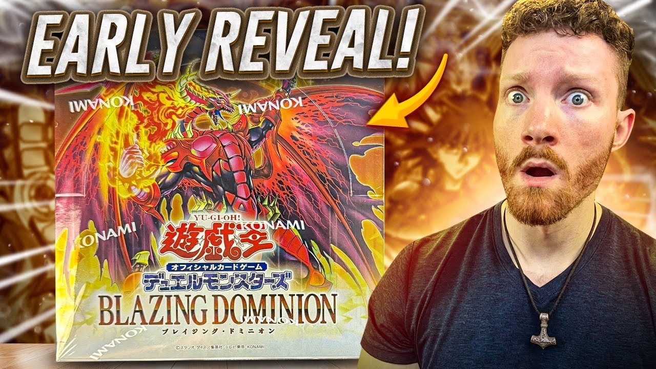 Early Look at the NEW Yugioh Blazing Dominion Set (Another ERROR