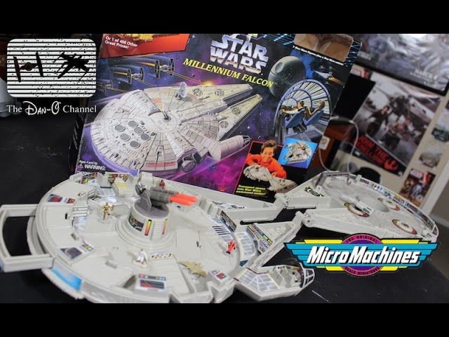 Rare Star Wars Micro Machines Millennium Falcon Playset Review