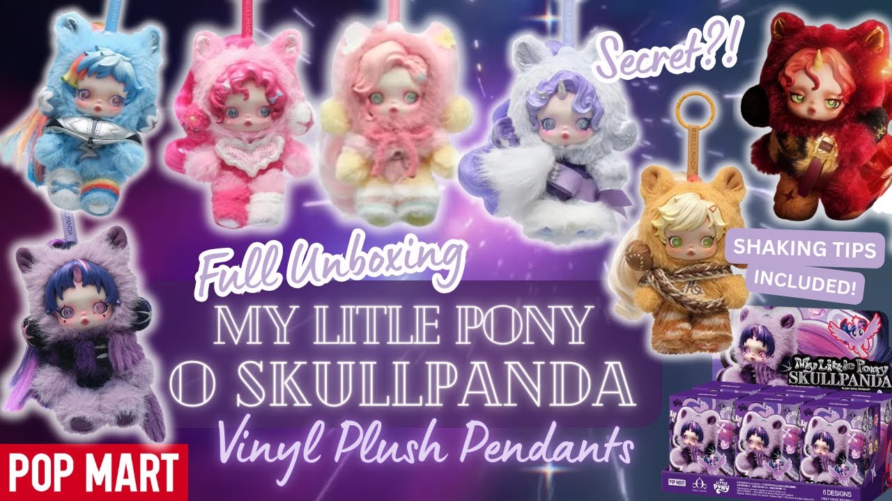 SKULLPANDA マイリトルポニー ぬいぐるみ 6種セット オリジナル在庫