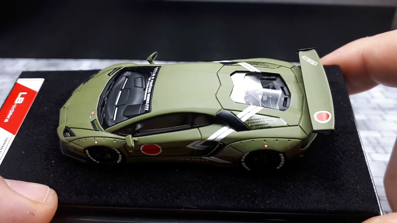 1/64 Lamborghini Aventador Liberty Walk Zero Fighter by LB Works