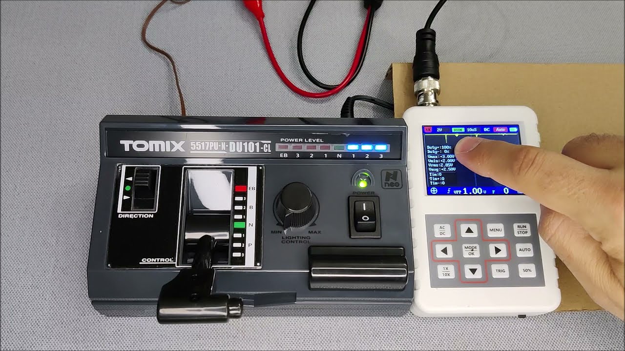 TOMIX N-Gauge TCS Power Unit N-DU101-CL 5517 - YouTube