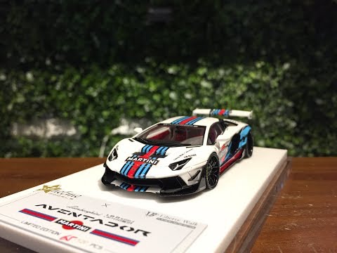 1/43 FuelMe LB-Works Lamborghini Aventador 50th Martini