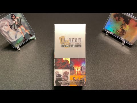 Opening Final Fantasy VII Anniversary Art Museum Digital Card Plus