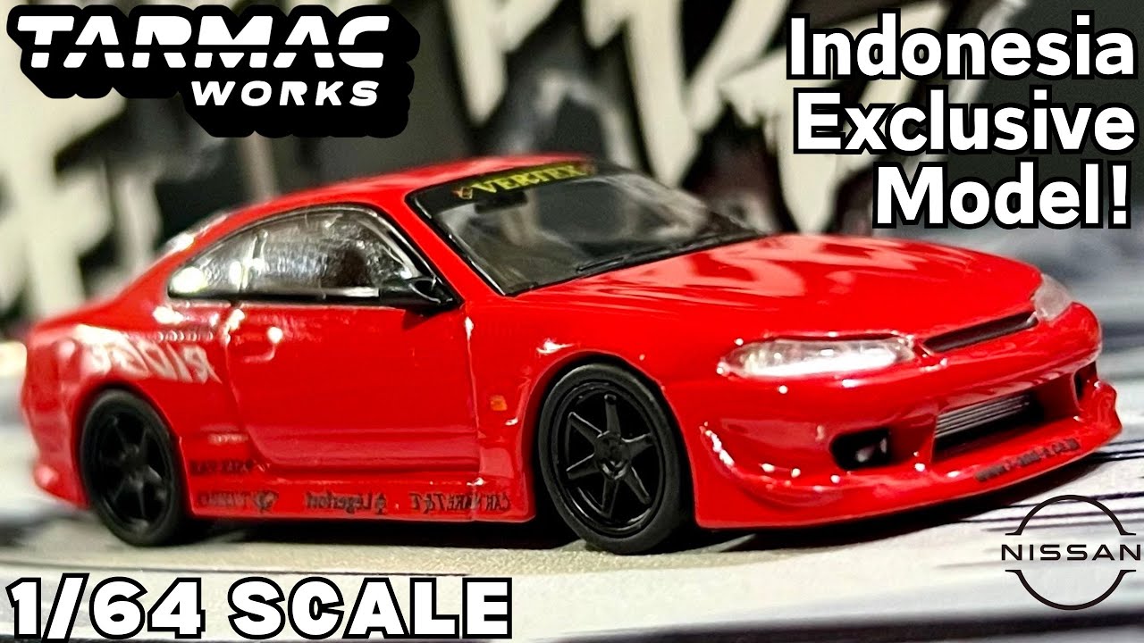 Unboxing 2024 Tarmac Works 1/64 Scale VERTEX Nissan Silvia S15