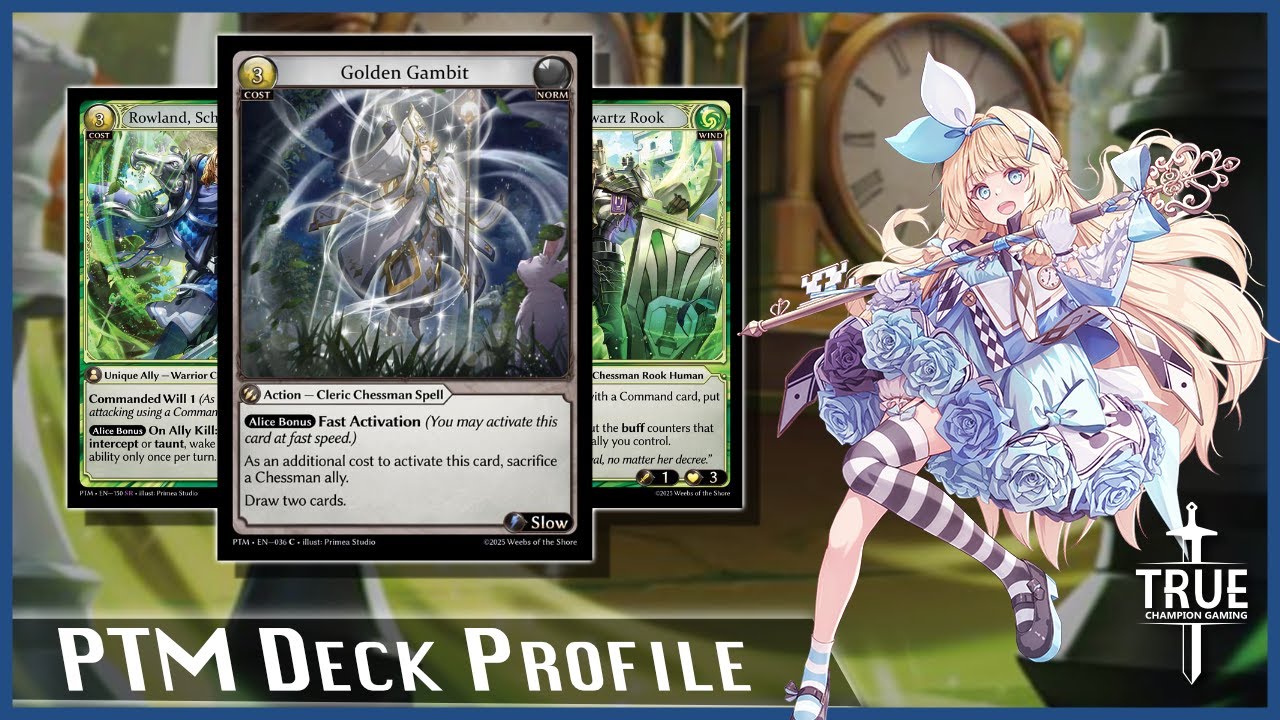 Attempting to Build Wind Chessman Alice | Grand Archive TCG - YouTube