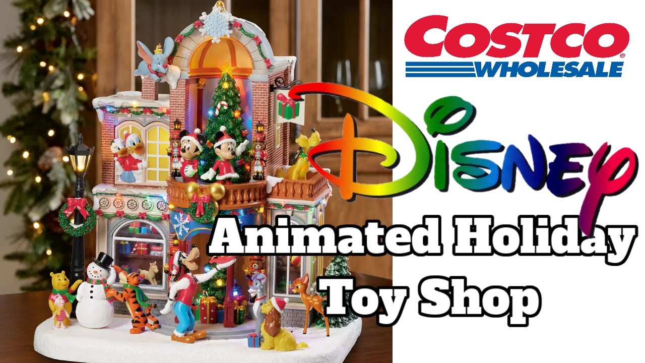 Disney Animated Holiday Toy Shop | Costco Christmas Decor Magic